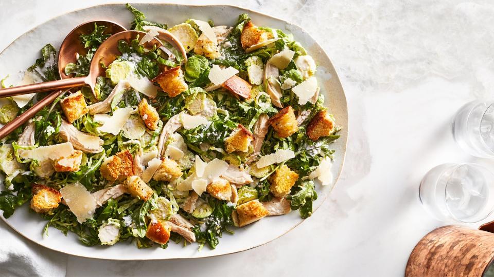 Baby Kale and Chicken Caesar Recipe