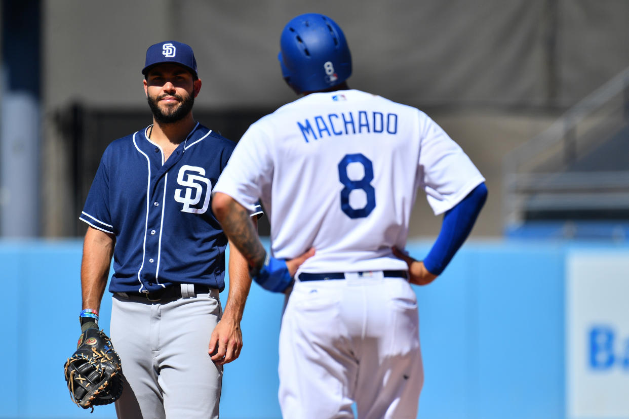 Will Manny Machado wind up with Eric Hosmer and the Padres? After weeks and weeks, it still remains to be seen. (Getty)