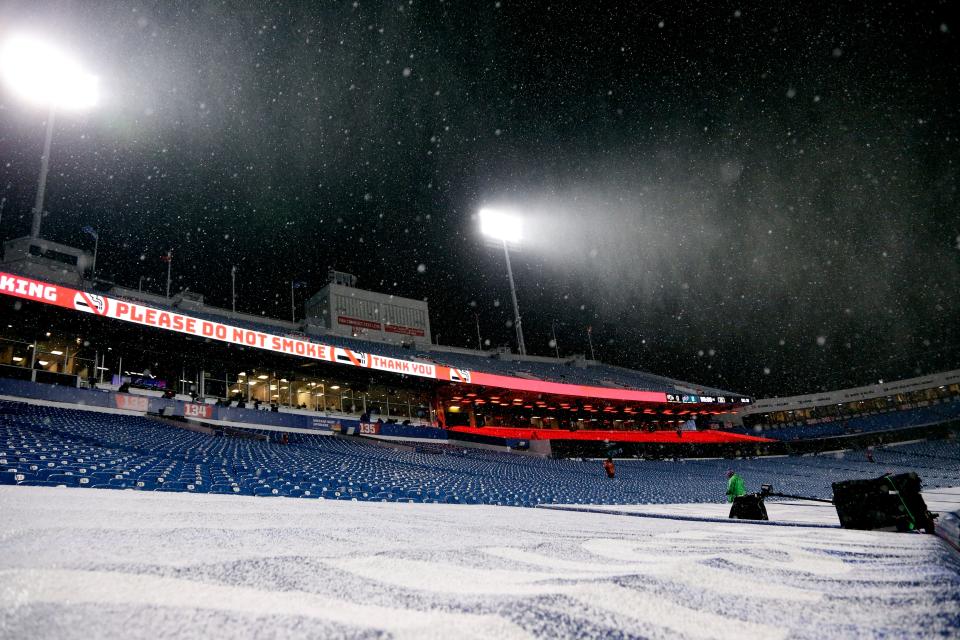 This is the kind of night the Bills and Dolphins might be confronted with at Highmark Stadium Saturday night.