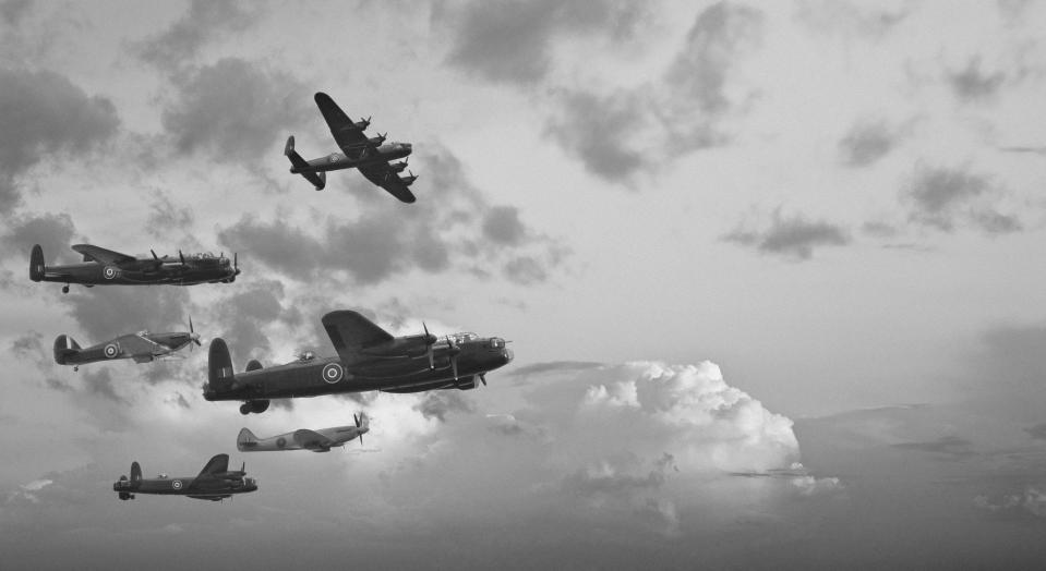 <em>The plane last flew during the Battle of Britain, when it crash-landed (Picture: Getty)</em>