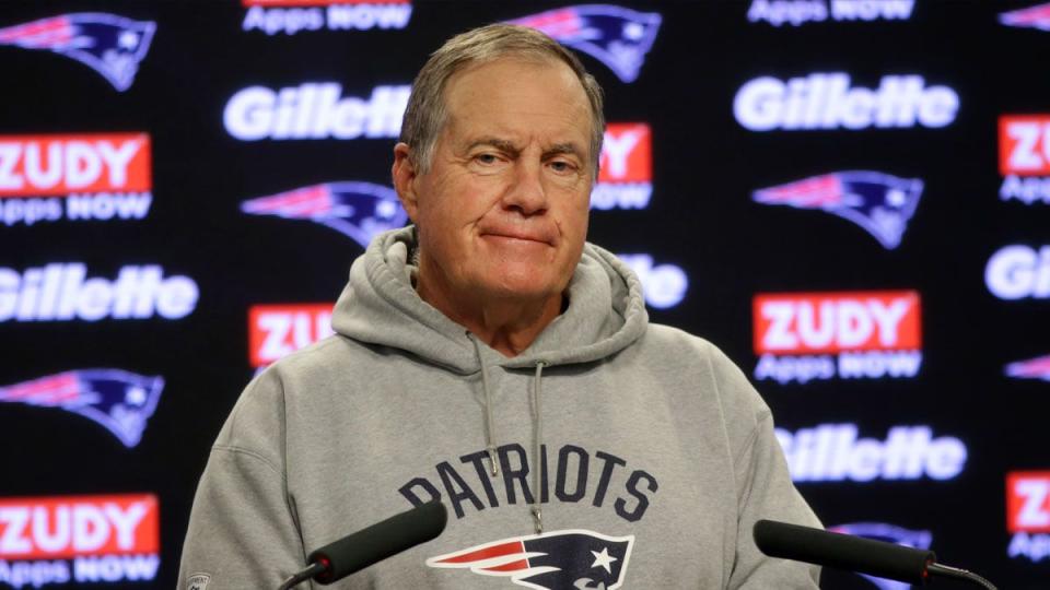 A rumor said that Bill Belichick had fired a player for kneeling during the national anthem. 