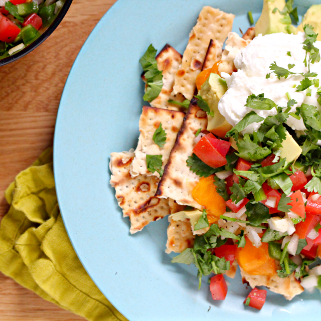 Matzo Nachos