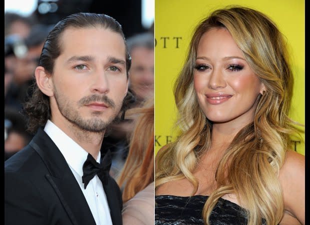 LaBeouf and Duff, who just gave birth to her first child, went on an epically bad date -- according to LaBeouf himself. "Probably the worst date either of us have ever had," <a href="http://www.hollywoodlife.com/2011/06/28/shia-labeouf-megan-fox-transformers-dark-of-the-moon/" target="_hplink">the "Transformers" star told Details</a> of their failed connection.