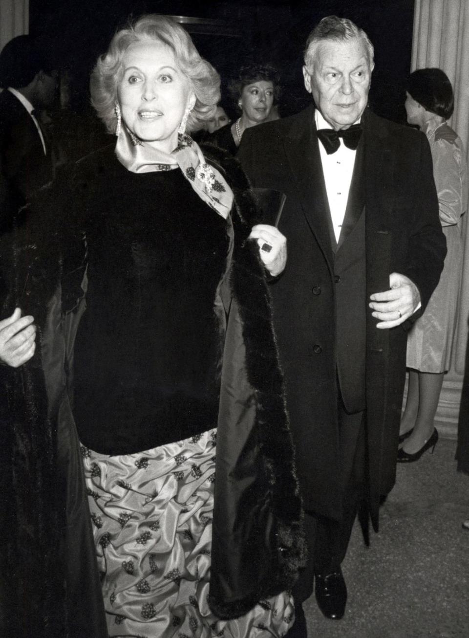 Estée Lauder and Joseph Lauder