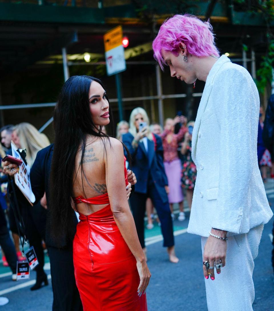 megan fox and machine gun kelly in new york city on june 9, 2022