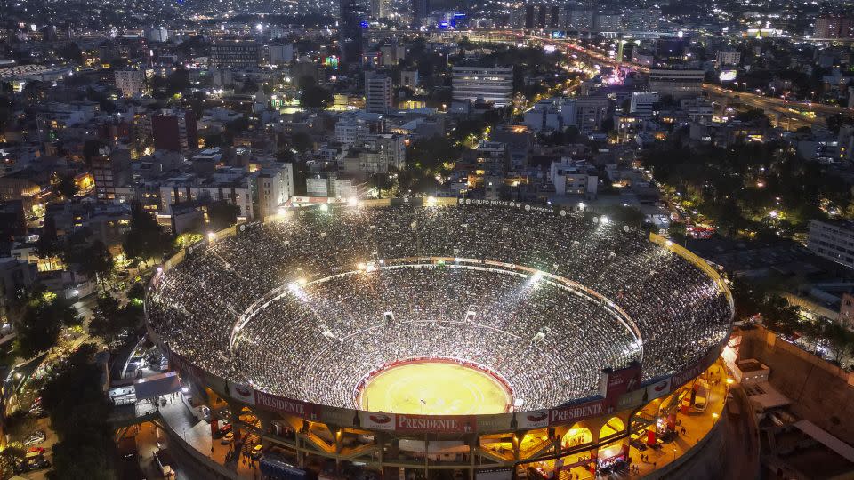 Plaza México has capacity for 42,000 spectators. - Rodrigo Oropeza/AFP/Getty Images