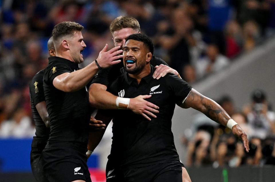 Ardie Savea was named world player of the year in 2023 (Getty Images)