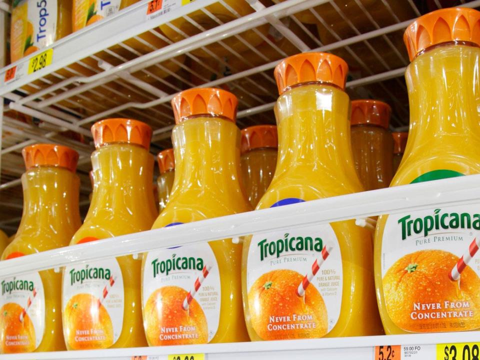 tropicana orange juice