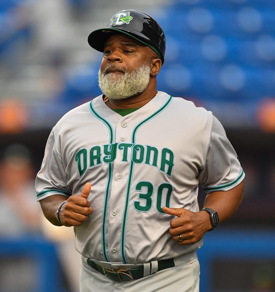 Lenny Harris, MLB's all-time pinch-hit leader, spent 2019 and 2022 as the Daytona Tortugas' bench coach. He will return to the staff in 2023.