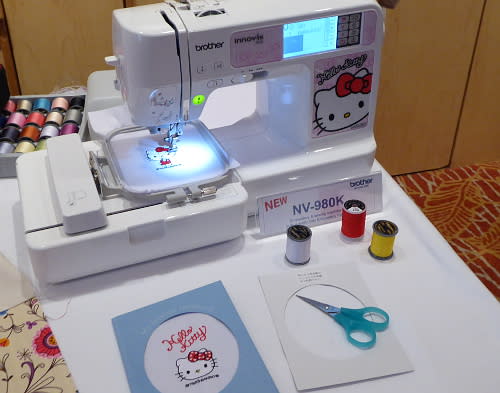 Brother Launches ScanNCut and Hello Kitty Home Sewing Machines