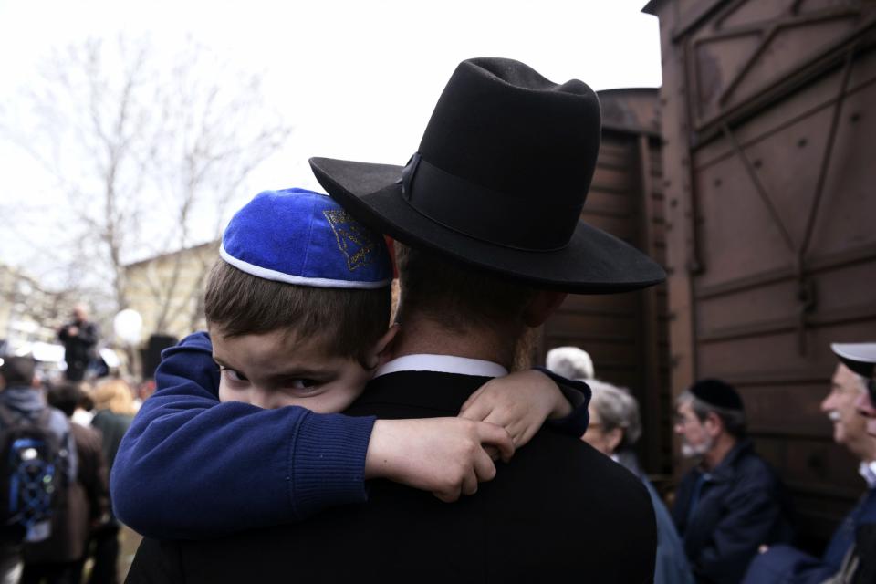 Ceremony in memory of the Holocaust in Greece