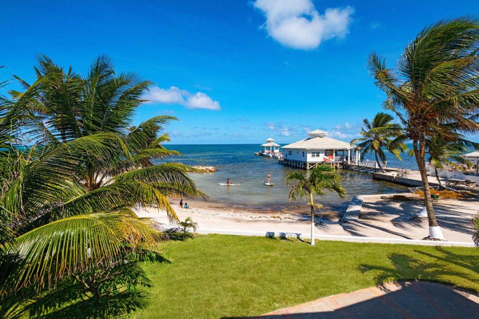 Oceanfront Reef House Two Bedroom Suite View at Alaia Belize