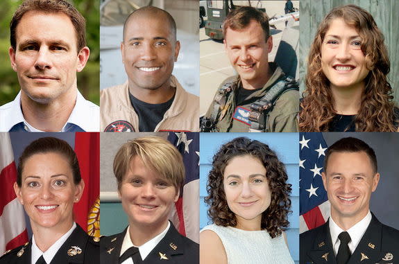 NASA's new class of astronauts include a diverse group of people from a variety of backgrounds. Image Released June 17, 2013.