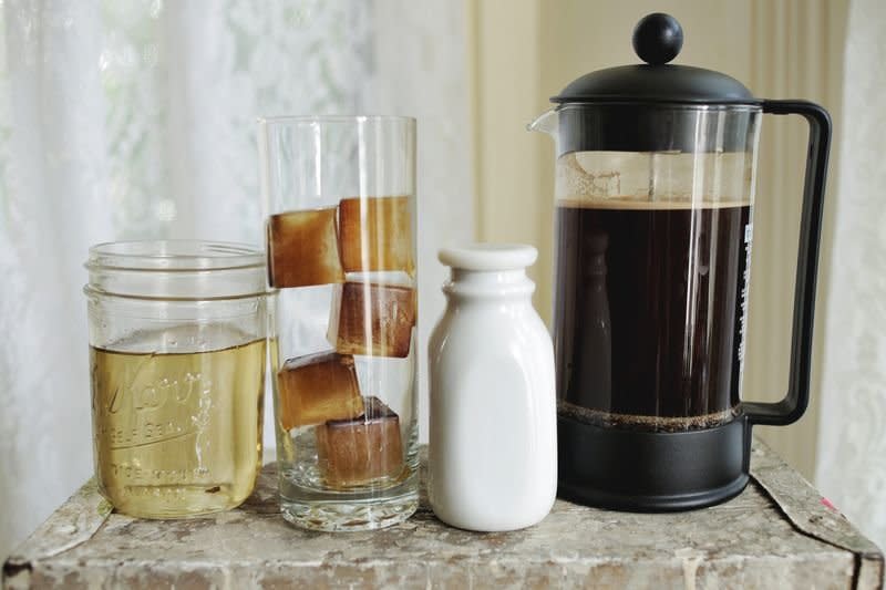 Say goodbye to water-downed coffee, and hello to a world of <a href="http://www.abeautifulmess.com/2013/09/lavender-iced-coffee.html" target="_blank">perfect iced cups of Joe</a>. Crucial summer saver.