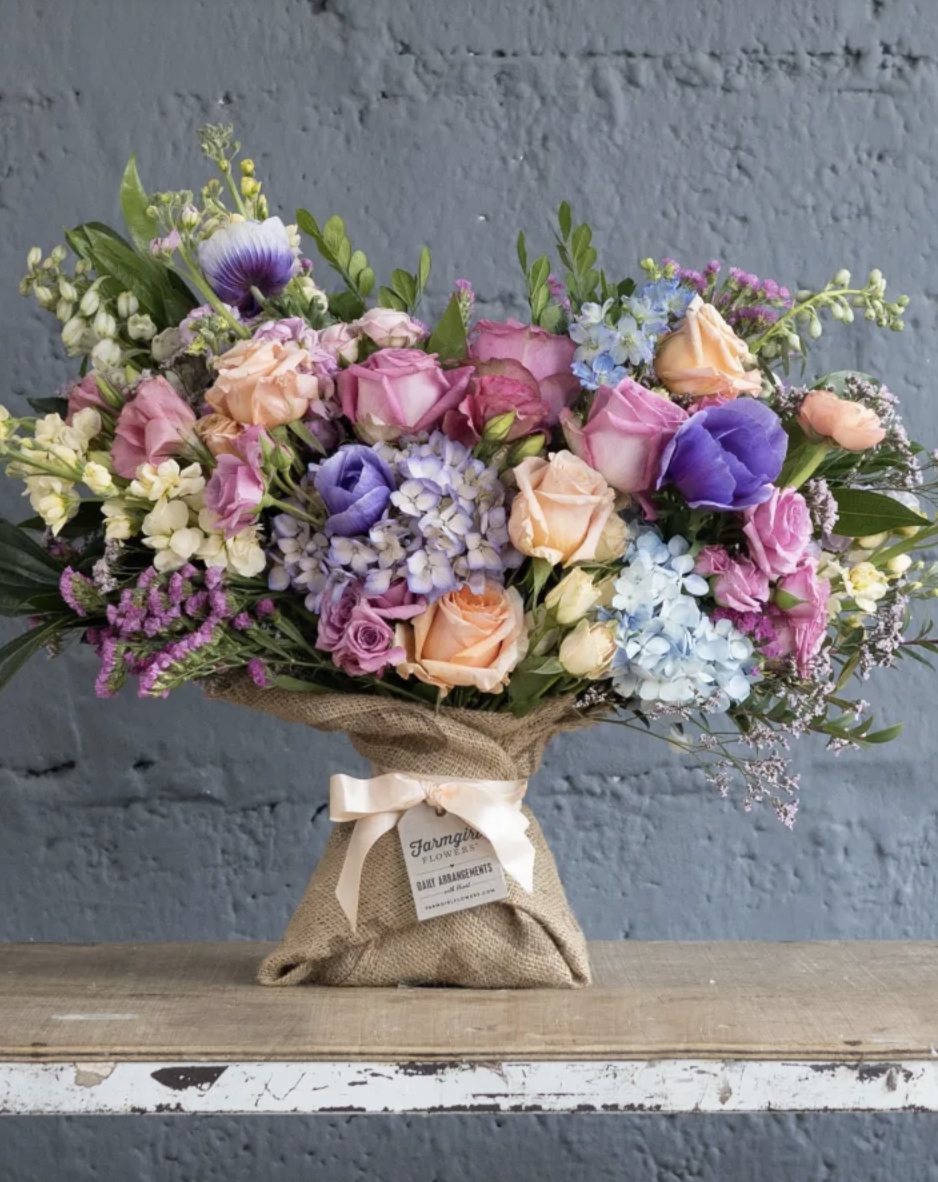 <p>farmgirlflowers.com</p><p><a href="https://farmgirlflowers.com/shop" rel="nofollow noopener" target="_blank" data-ylk="slk:Shop Now;elm:context_link;itc:0;sec:content-canvas" class="link ">Shop Now</a></p><p>Farmgirl Flowers has made a name for itself with its trademarked burlap wrapped bouquets, which add that perfect country touch to floral arrangements. They carry plenty of traditional options, but this gorgeous anemone bouquet caught our eye. They also have a handful of plants and preserved flowers if you want to give mom a gift that'll last. Be sure to check out their <a href="https://farmgirlflowers.com/shop/free-ship-shop" rel="nofollow noopener" target="_blank" data-ylk="slk:Free Ship Shop;elm:context_link;itc:0;sec:content-canvas" class="link ">Free Ship Shop</a>!</p>