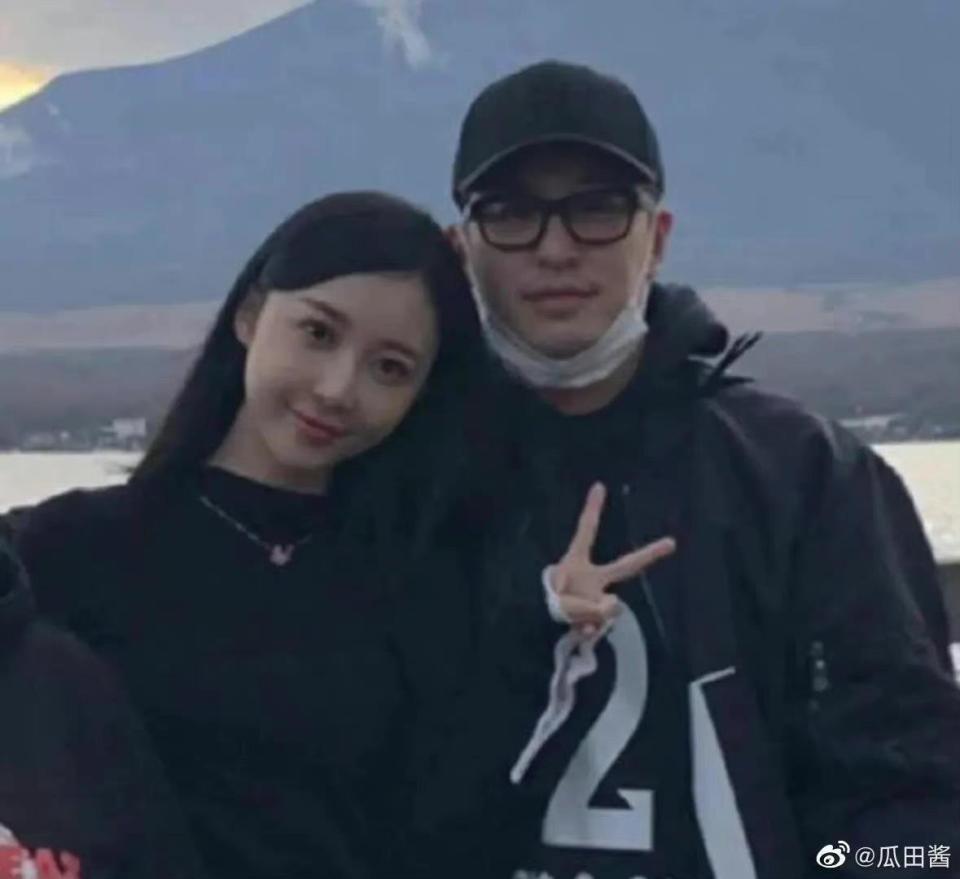 潘瑋柏娶回「中國最美空姐」之稱的Luna（宣云）。（翻攝自潘瑋柏微博）