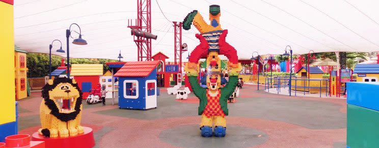 Inside Duplo Playtown, which also had a mini express train ride for children above 80cm tall.