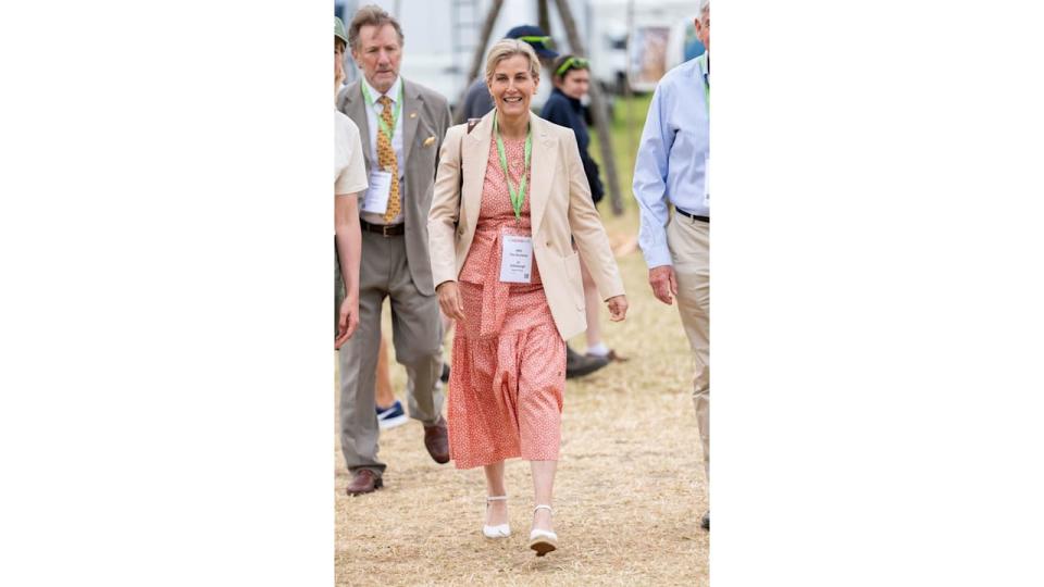  Sophie, Duchess of Edinburgh in her capacity as Honorary President of LEAF (Linking Environment and Farming) visits the Groundswell Agricultural Festival Show at Lannock 