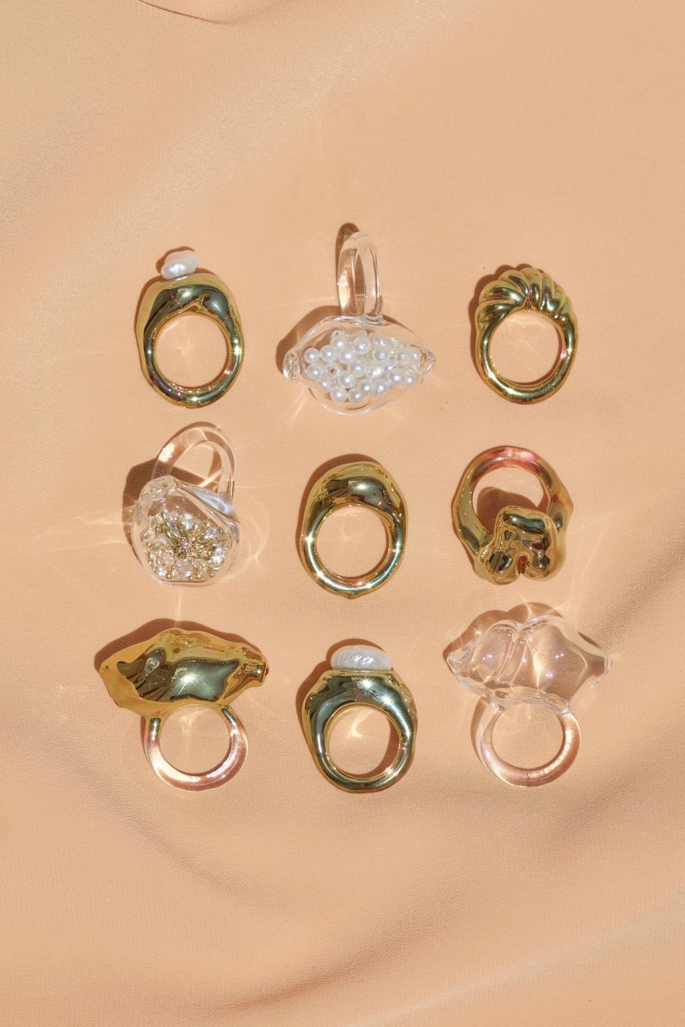 Rings from Petite A