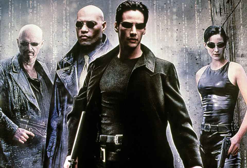 The cast of "The Matrix"