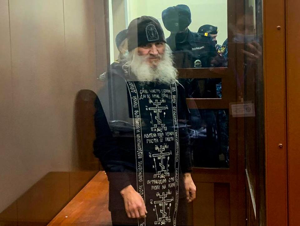 Russia Rebel Monk (Basmanny Court via Moscow News Agency)