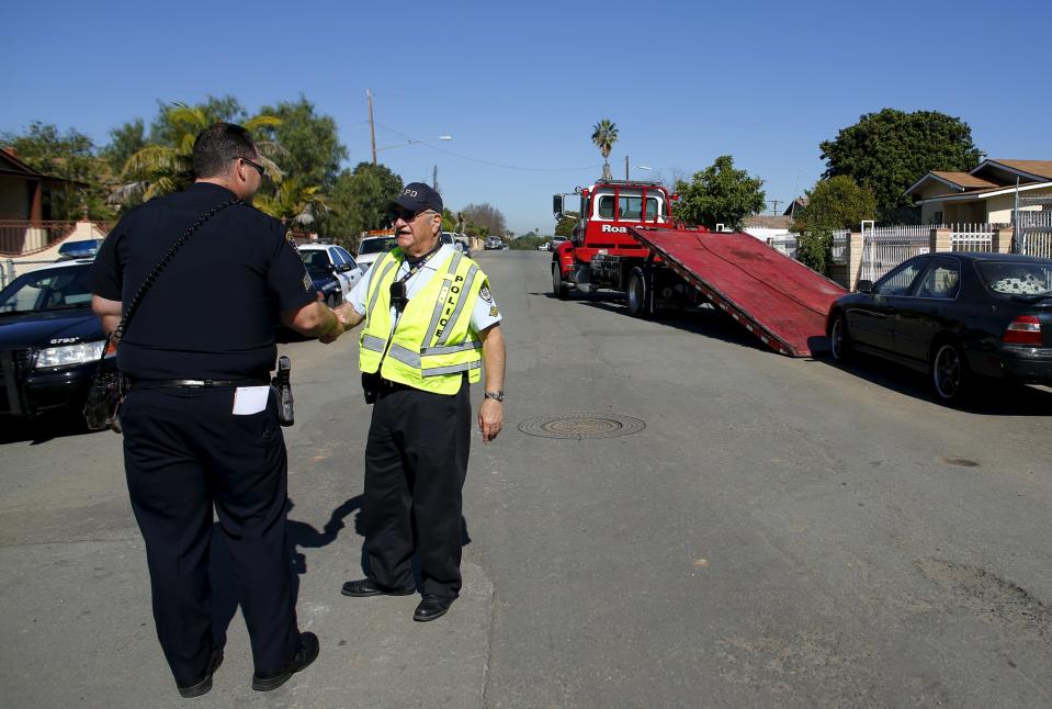 Wider Image: California Seniors Police Patrol