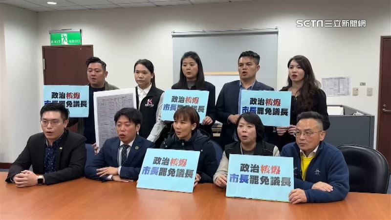 曝光音檔！民進黨指控基隆市長謝國樑「家族企業發動罷免基隆議長童子瑋」