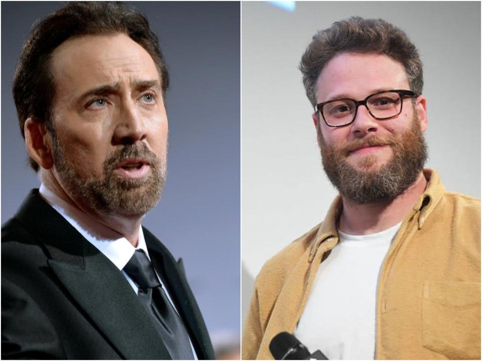 Nicolas Cage Seth Rogen (x)