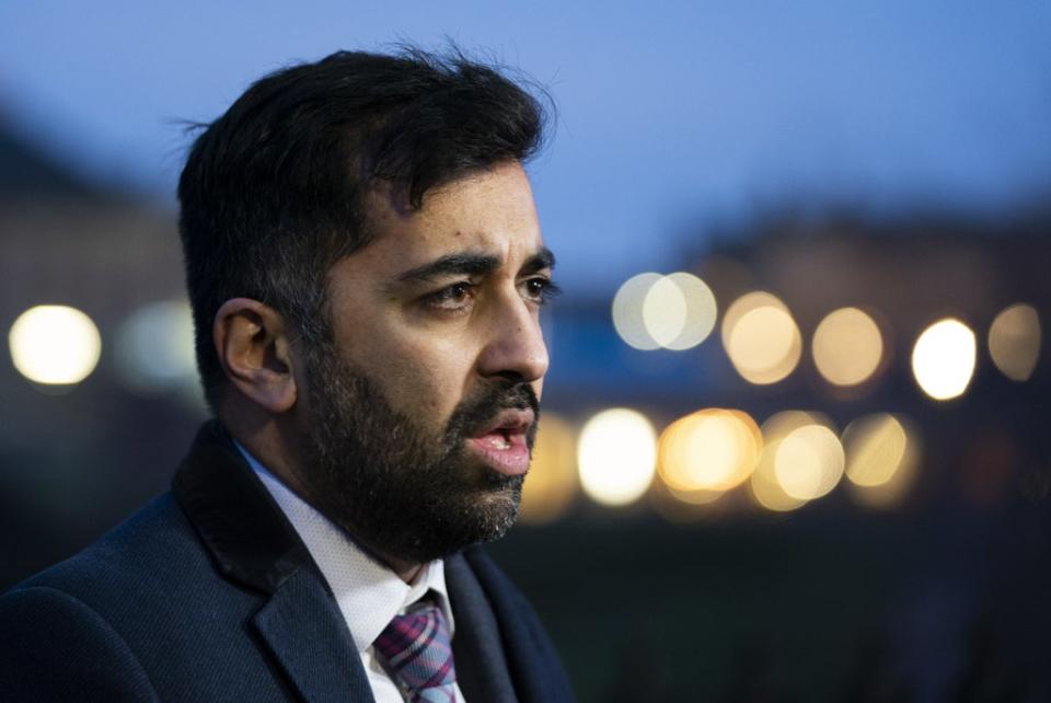 Humza Yousaf said if the rules had not changed in Scotland, it would negatively impact the travel industry with no positives for public health (Jane Barlow/PA) (PA Wire)