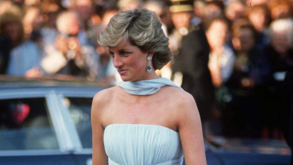 Princess Diana At The Cannes Film Festival, France