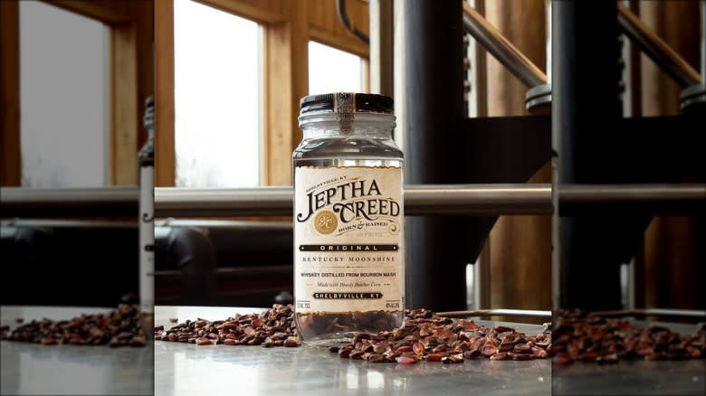 Jeptha Creed Original Moonshine jar