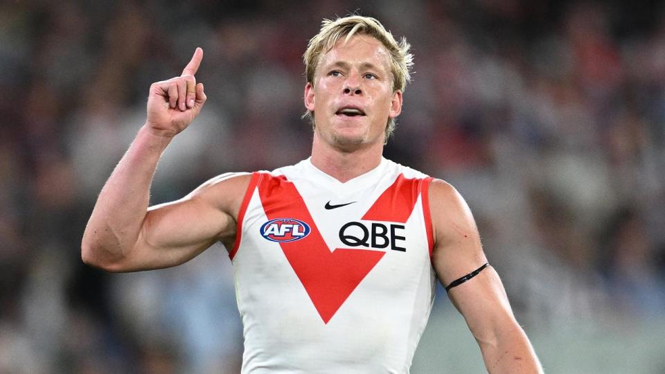 Sydney Swans player Isaac Heeney.