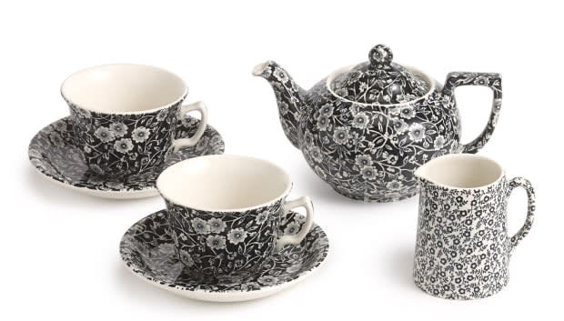 <p>Soho Home Burleigh Tea Set For Two, $135, <a href="https://www.sohohome.com/us/burleigh-tea-set-for-two.html" rel="nofollow noopener" target="_blank" data-ylk="slk:available here;elm:context_link;itc:0;sec:content-canvas" class="link ">available here</a>. </p>