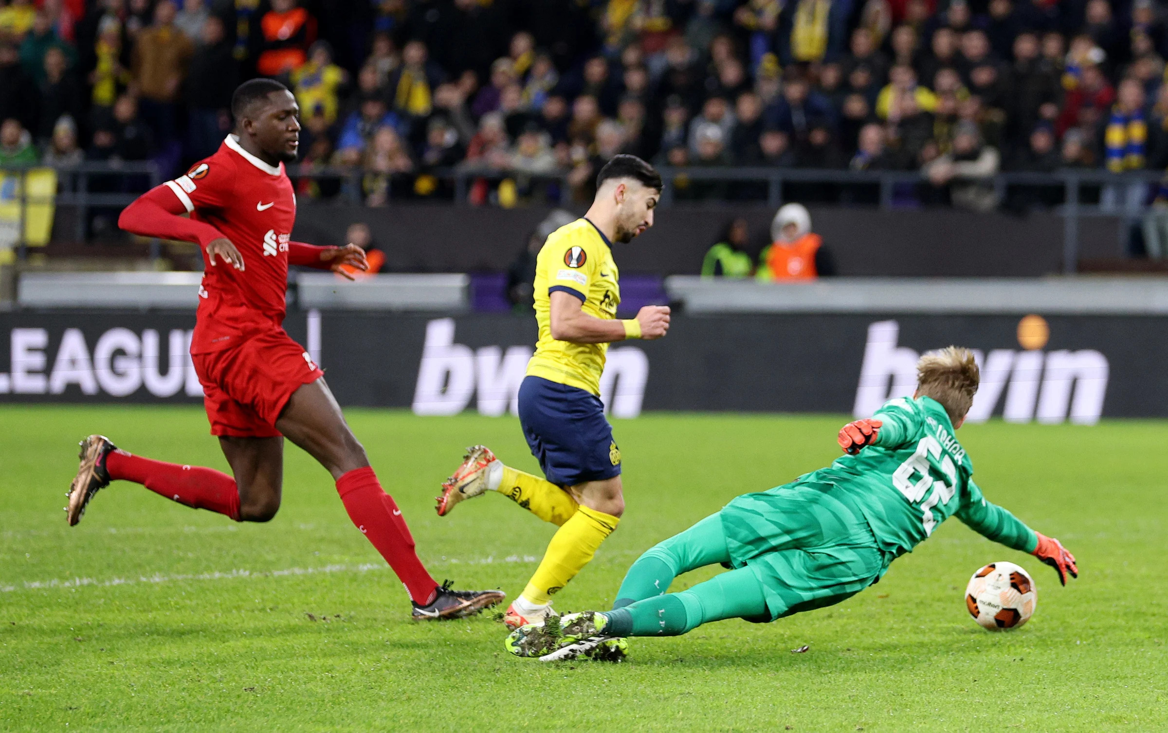 Mohammed Amoura scored the first goal of the game (Getty Images)