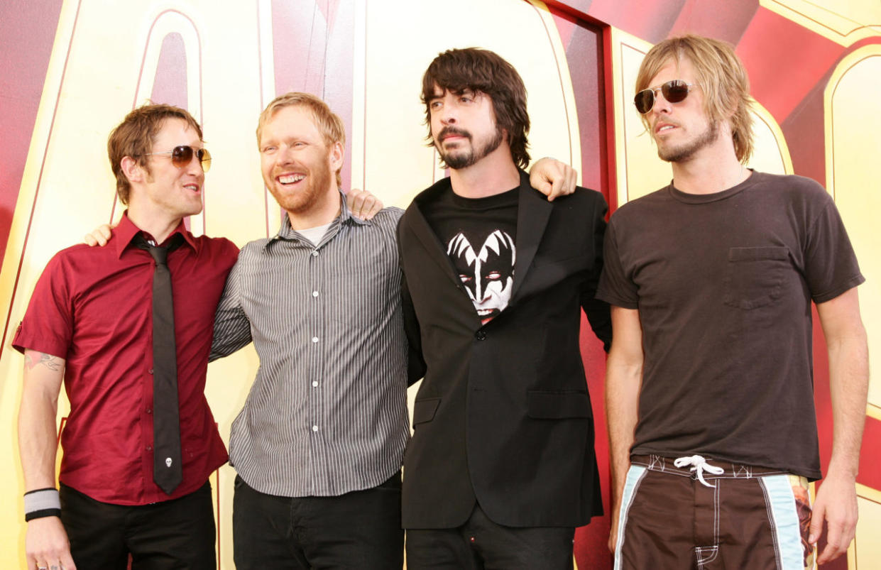 Foo Fighters 2005 MTV Movie Awards - Arrivals