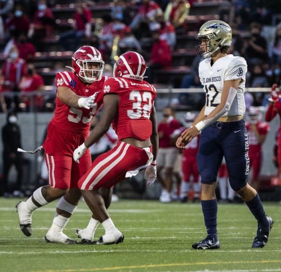 St. John Bosco vs. Mater Dei Rivalry's intensity on full display