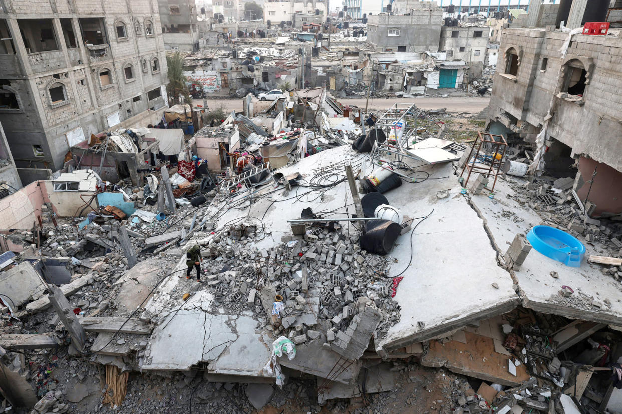 israel hamas conflict gaza rafah palestinian destruction (AFP - Getty Images file)