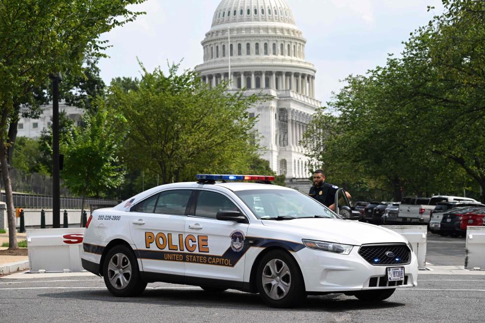 Police and emergency personnel stand near the Russell Senate Office Building in Washington, D.C., on Aug. 2 after unconfirmed reports of an active shooter in the building near the U.S. Capitol. The last couple of years have been about a series of social/political experiments on the most fundamental duty of any government – basic safety.