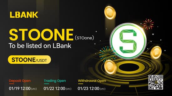 STOone (STOONE) Is Now Available for Trading on LBank Exchange