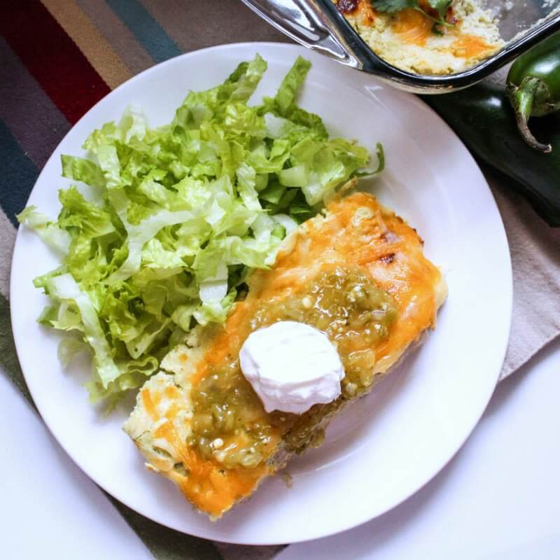 <p>My Montana Kitchen</p><p>An easy low-carb enchilada recipe that is full of green chiles, chicken and cheese! </p><p><strong>Get the recipe: <a href="https://mymontanakitchen.com/green-chile-chicken-enchiladas-low-carb-thm-s/" rel="nofollow noopener" target="_blank" data-ylk="slk:Green Chile Chicken Enchiladas;elm:context_link;itc:0;sec:content-canvas" class="link rapid-noclick-resp">Green Chile Chicken Enchiladas</a></strong></p>