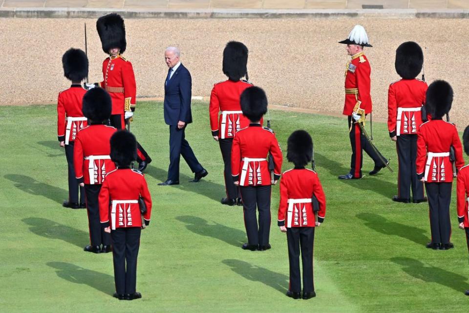 All the Best Photos of President Joe Biden and First Lady Jill Biden's Meeting With Queen Elizabeth