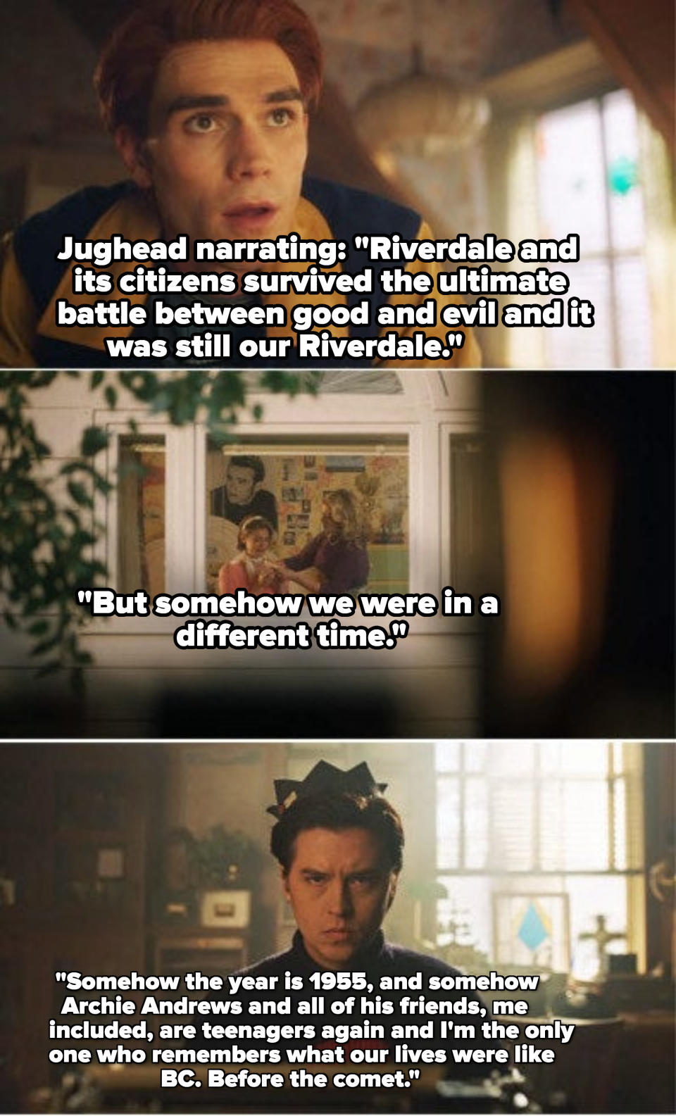 Screenshots from "Riverdale"