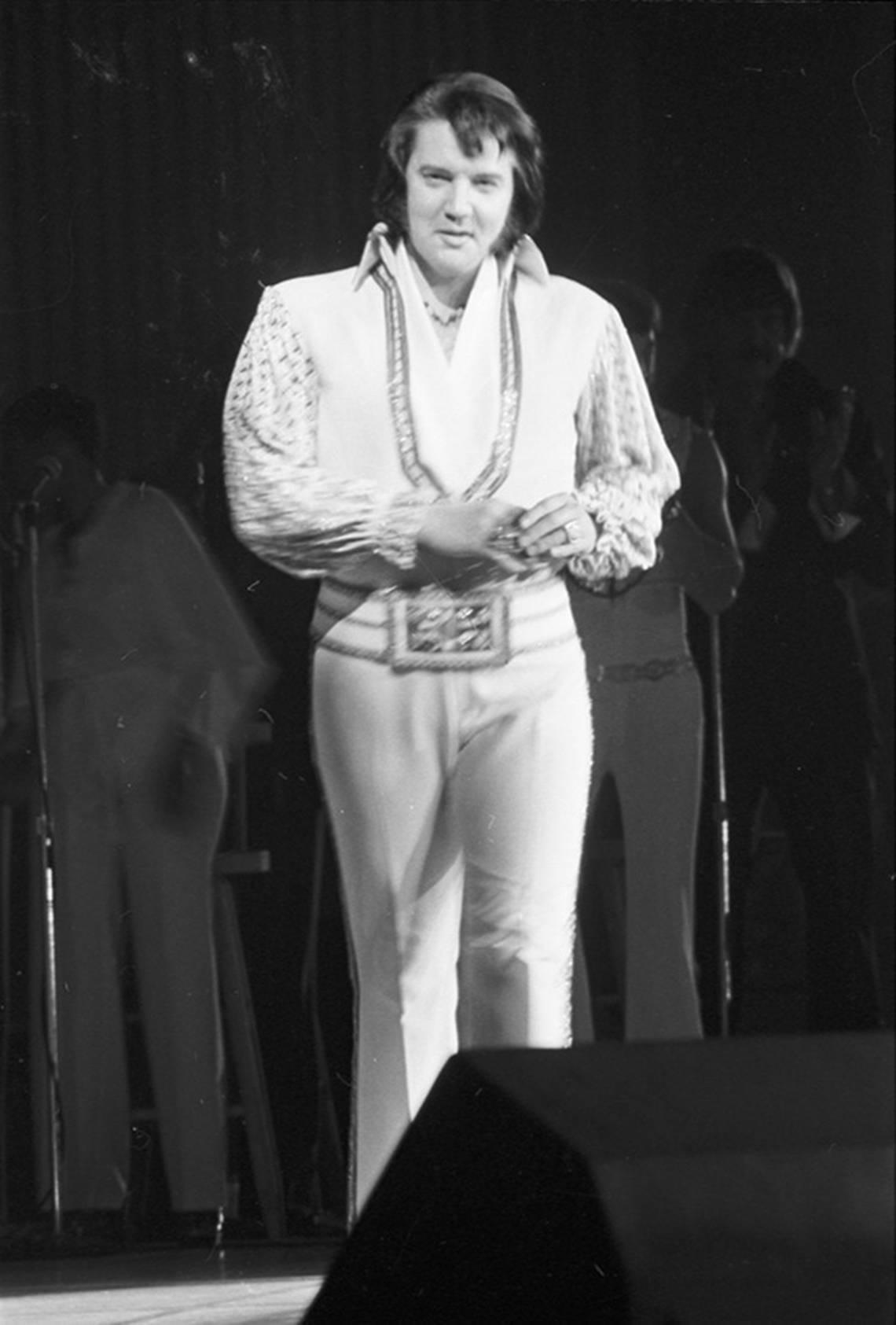 June 4, 1976: Elvis Presley in concert at Fort Worth Convention Center