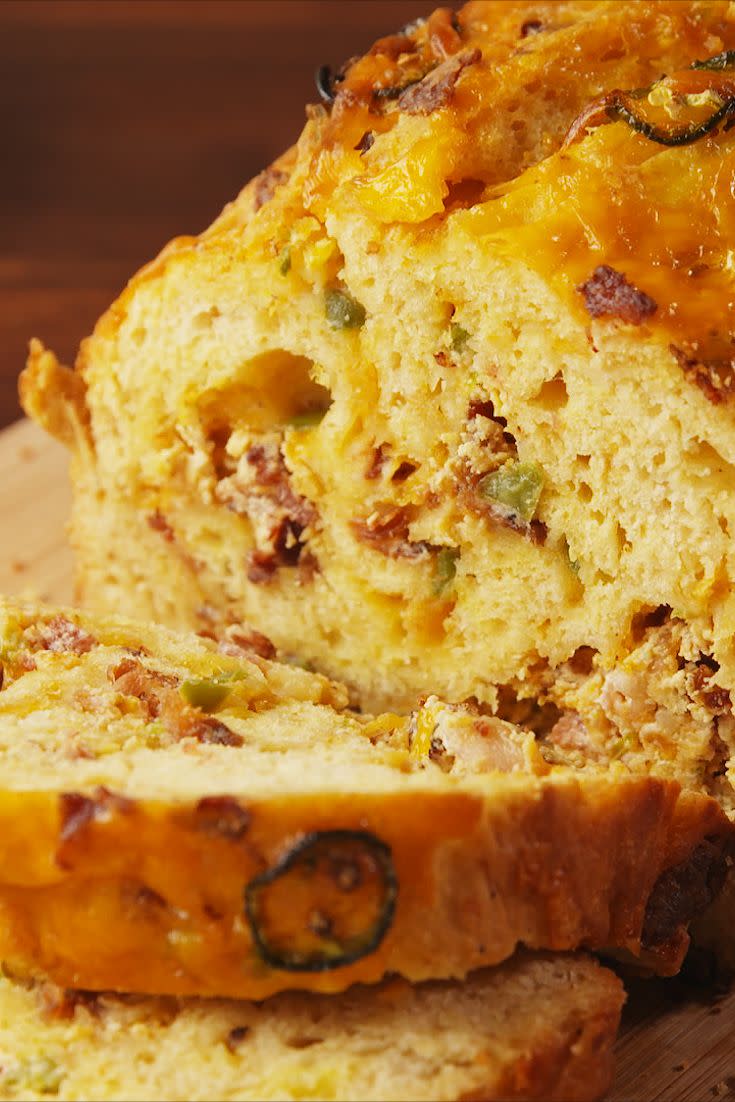 Bacon Cheddar Beer Bread