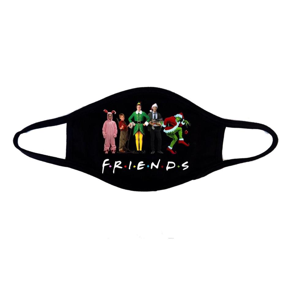 26) 'Friends' Holiday Mask