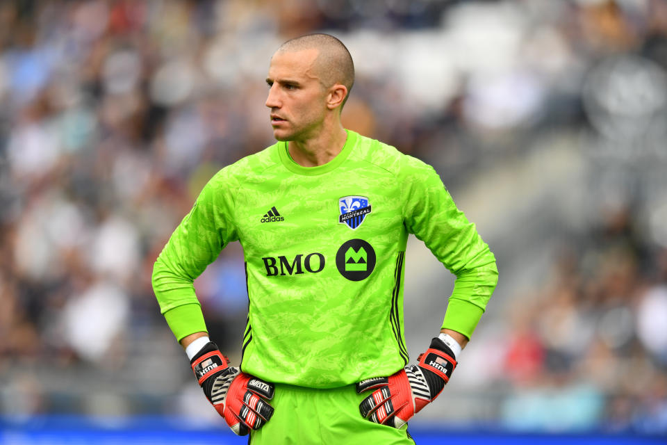 Montreal Impact goalkeeper Evan Bush is optimistic that MLS and its players' union can agree to a new collective bargaining agreement and avoid a work stoppage. (Kyle Ross/Getty)