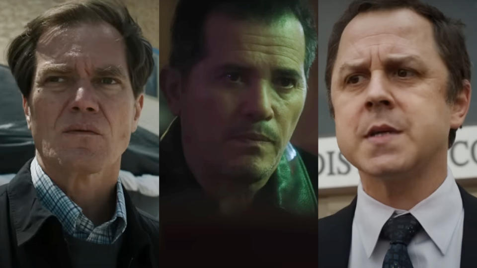 Michael Shannon, John Leguizamo, and Giovanni Ribisi  in Waco: The Aftermath