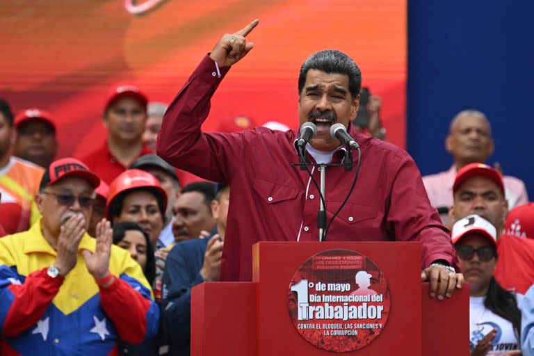 El presidente de Venezuela, Nicolas Maduro, reclamó la entrega del avión