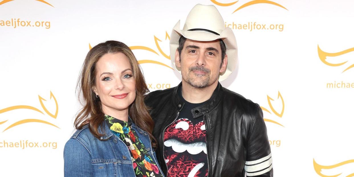 Brad and Kimberly Williams Paisley red carpet 2023