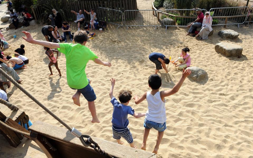 The Diana Memorial Playground is a joy for children aged two to eight or so